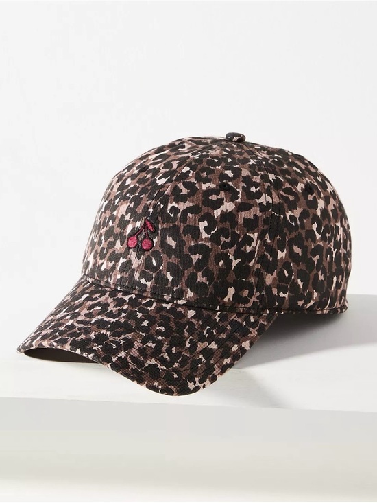 Anthropologie Accessories - Anthropologie leopard print baseball cap